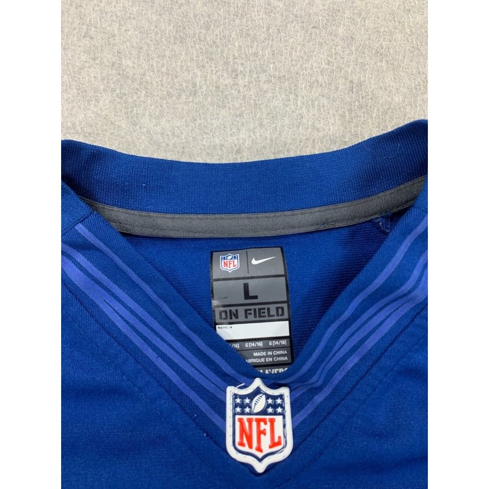 Indianapolis Colts Nike On Field Replica Football Jersey (#12 Luck) Youth Large - Picture 4 of 12
